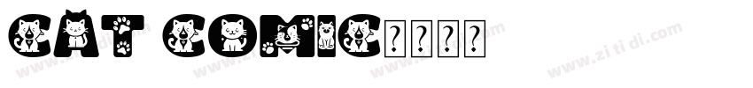 Cat Comic字体转换